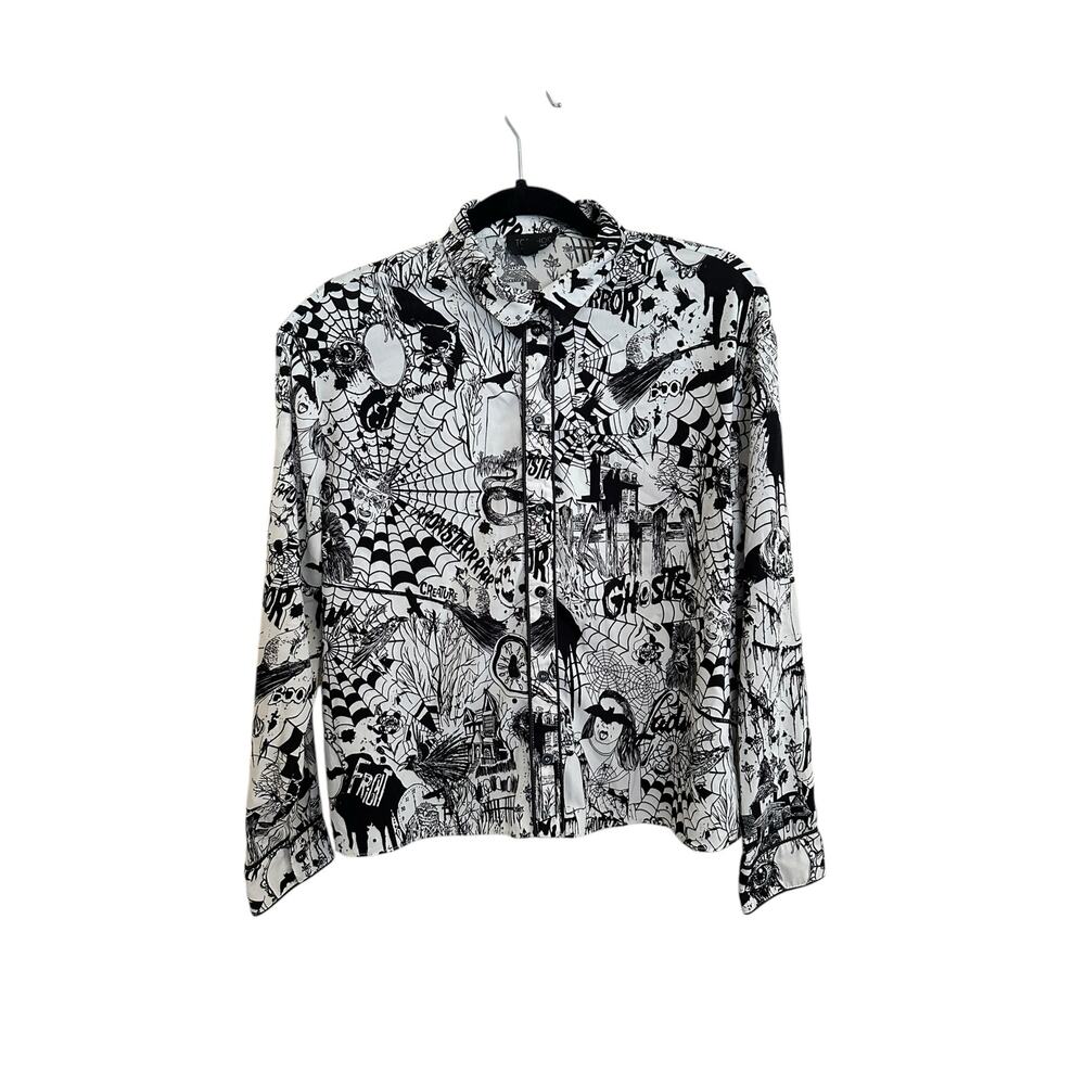 Topshop Halloween Blouse